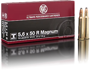 RWS 5,6x50R Mag TML 3,6g golyós lőszer